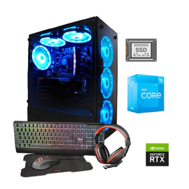 PC ARMADA GAMER INTEL I3-12100 16GB SSD 960GB VIDEO RTX3050 RGB