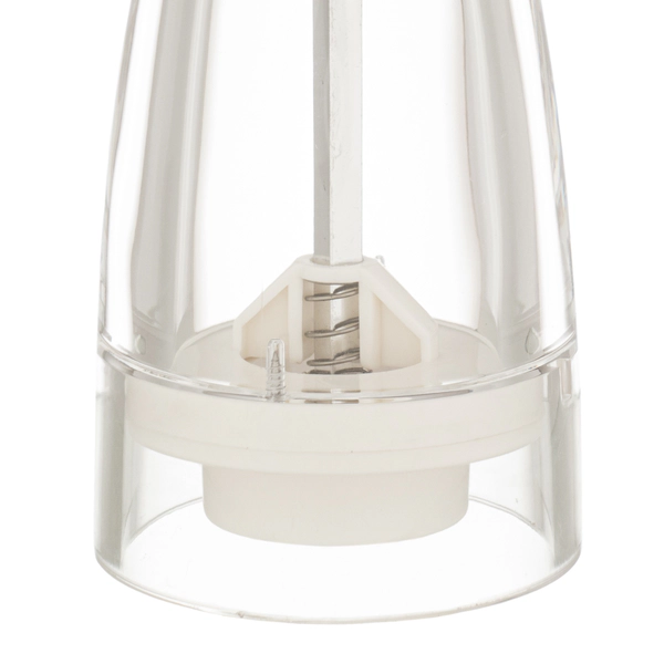 Pimentero Transparente 11.5 cm de Acrílico y Cerámica