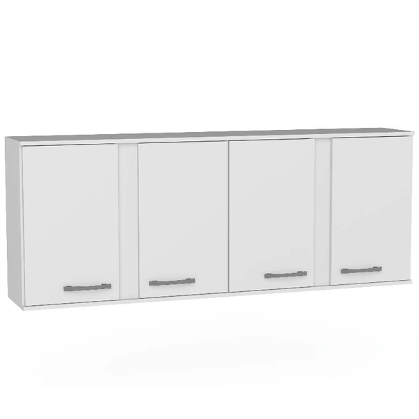 ALACENA ORLANDI BL 615 PREMIUM - BLANCO 4 PUERTAS 2 ESTANTES