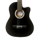 Set de Guitarra Electroacústica Sunset AC001L-39 Bk con Afinador