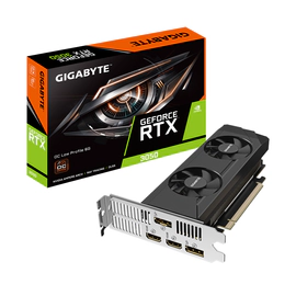 PLACA DE VIDEO GIGABYTE GEFORCE RTX 3050 LOW PROFILE OC 6GB 96bit PCIE 4.0