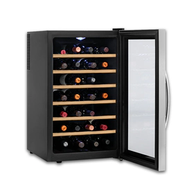 CAVA DE VINOS VONDOM 28ST PARA 18 BOTELLAS 12 A 18 GRADOS ACERO NEGRO