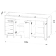 BAJOMESADA ORLANDI AB 630 PREMIUM - ABEDUL 4 PUERTAS 4 CAJONES