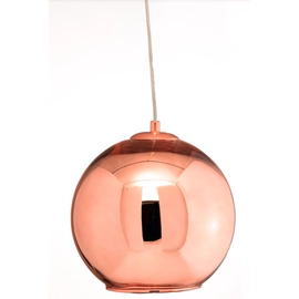 Colgante Globo S 1 Luz 15Cm Base Redonda E27 Cobre