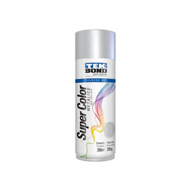 PINTURA EN AEROSOL PLATA METALIZADO 140G/200ML TEK BOND