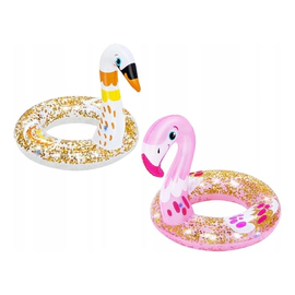 Salvavidas Glitter Animales 61X61Cm 36306 Blanco