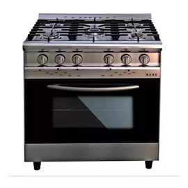 COCINA SAHO JITAKU 820 - VISOR 82CM 5 HORNALLAS ACINOX (18062)