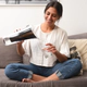 Jarra Purificadora de Agua Dvigi Sense Glass Portátil Negro