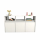 Mueble Juguetero Guardado Organizador 3038 Juguetes Ruedas Blanco