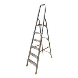 Escalera Aluminio Hogareña Lüsqtoff 6 Escalones