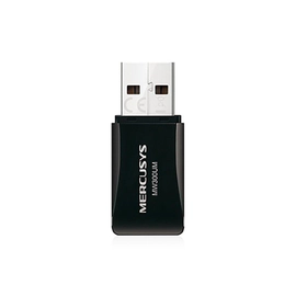 PLACA DE RED USB WIRELESS MERCUSYS MW300UM N300 MINI