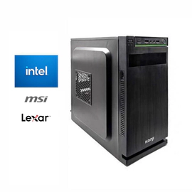 PC ARMADA INTEL i5 10400 8GB SSD 240GB GABINETE TECLADO PARLANTE MOUSE