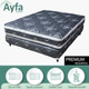 Colchon 1 1/2 Plaza Ayfa Premium Resortes Dual Euro 100x200