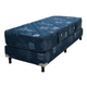 Conjunto Sommier 1 plaza Espejo de luna 80x190 Resortes