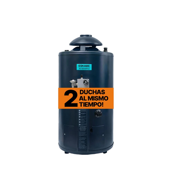 TERMOTANQUE ESKABE ACQUAPIU HYBRID4 H-700 MULTIGAS 40 LTS ALTA RECUPERACIÓN 700