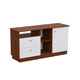 Rack Tv LED Mosconi Milenial Puertas Caj Tabaco/Blanco