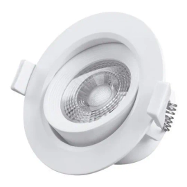 Pack 10 Spot Embutir Led Frío Cob 7W 520Lm Extra Chato