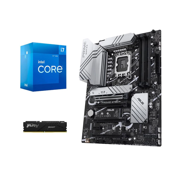KIT ACTUALIZACION INTEL i7-12700 + Z690-P + 16GB DDR5