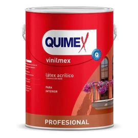 LATEX INTERIOR/EXTERIOR PROFESIONAL NOVO 1L QUIMEX VINILMEX 2085