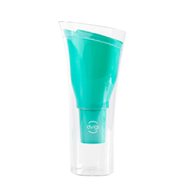 Jarra Purificadora de Agua Dvigi Sense Glass Portátil Verde