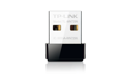 PLACA DE RED TP-LINK WIRELESS WN725N NANO 150MBPS USB