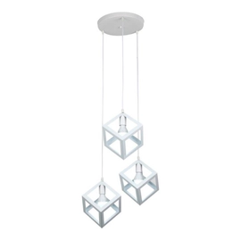 Colgante One Trio 160X160Mm Blanco