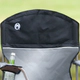Silla Plegable Camping Director Coleman Grande 148kg C/enfr - Black-Gray