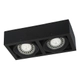 Aplique Plafon Box 2 Luces Cardanico Lampara Ar111 Led Gu10