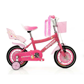 Bicicleta Infantil Rodado 12 Rainbow Rosa