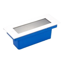 Emb Rect Phila Led 2W Aluminio Calido Blanco