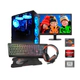 PC ARMADA AMD RYZEN 5 4600G 8GB SSD 480GB 500W RGB TECLADO MOUSE AURICULARES CO