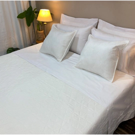 Cubrecama Quilt Brescia 2 1/2 plazas Urban Blanco