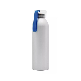Botella Aluminio Tahg C/Handle - Blanco / Azul