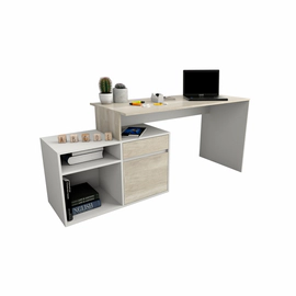 Escritorio funcional con mueble bajo Nevado con Everest