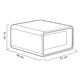 Set Muebles Berner Apolo 55347 con Sillones y Mesa Wengue