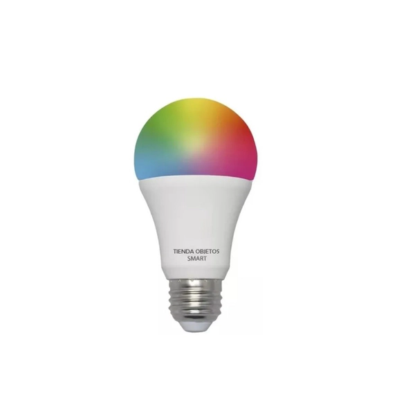 Foco Bulbo Led Lampara Led Foco Bulbo Smart Rgb Multicolor 10W | Garbarino