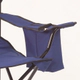Silla Plegable Camping Director Coleman Grande 148kg C/enfr - Blue