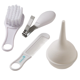 Set Cuidado Higiene del Bebe Baby Care Basics Blanco Safety 1St