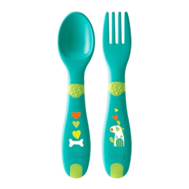 Set Primeros Cubiertos Chicco - Neutral +12M