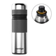 Termo Acero Inoxidable Bottle 739ml Contigo Color Plateado