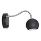 Aplique De Pared Venus Gu10 Negro