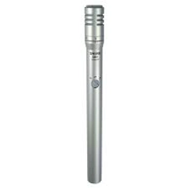 Micrófono Condensador Shure Sm81 Cardioide De Instrumento Plateado