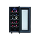 CAVA DE VINOS WHIRLPOOL WZC12ABDIM PARA 12 BOTELLAS 12 A 18 GRADOS NEGRA