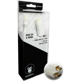CABLE DOOKU DK-MDH30 MINI DISPLAY PORT A HDMI GOLD 24K 3 MTS
