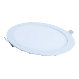 Pack X 10 Panel Led 18W Spot Embutir Redondo 1600Lm Macroled Neutro