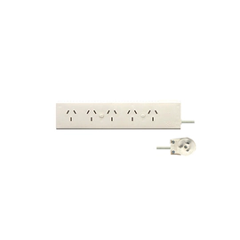 Zapatilla Con Cable 4 Tomas Largo 1,5M 10A 138541 138561 Marfil