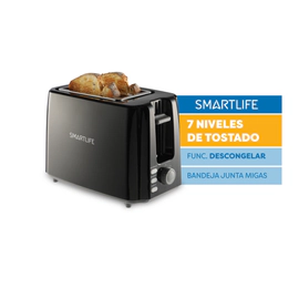 Tostadora Electrica Smartlife 750W SL-TO1301B