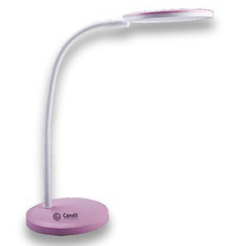 Lampara Escritorio Led Flexible Bonnie 7,5W Calida Rosa