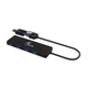 Hub Xtech 4 puertos usb 30 y usb tipo c (xtc-390)