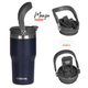 Vaso con Doble Pared Waterdog ZUMO600IN 600 ml Indigo